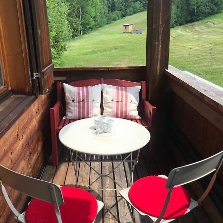 Ferienwohnung Morgentau Am Rande Der Wildnis Sibratsgfäll Eksteriør billede