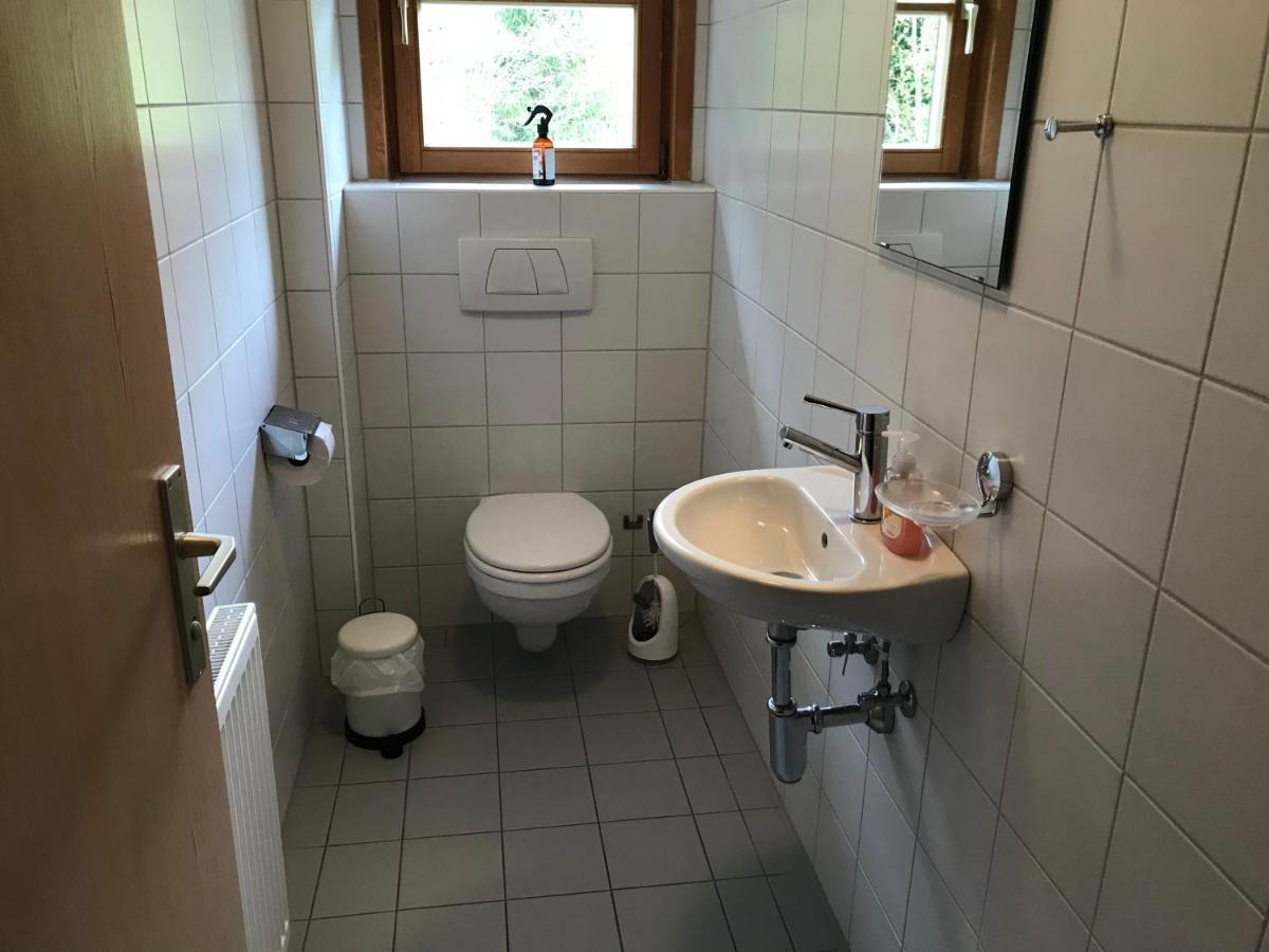 Ferienwohnung Morgentau Am Rande Der Wildnis Sibratsgfäll Eksteriør billede