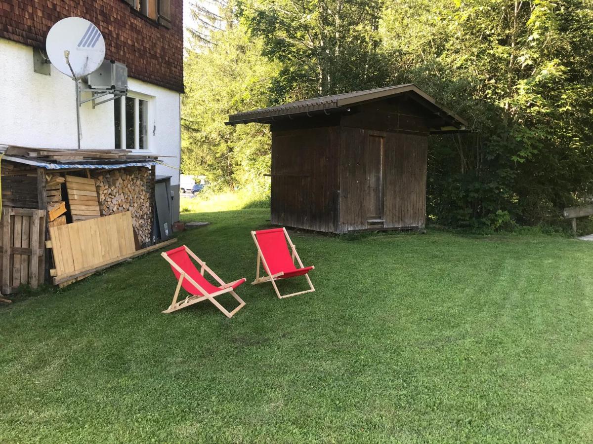 Ferienwohnung Morgentau Am Rande Der Wildnis Sibratsgfäll Eksteriør billede