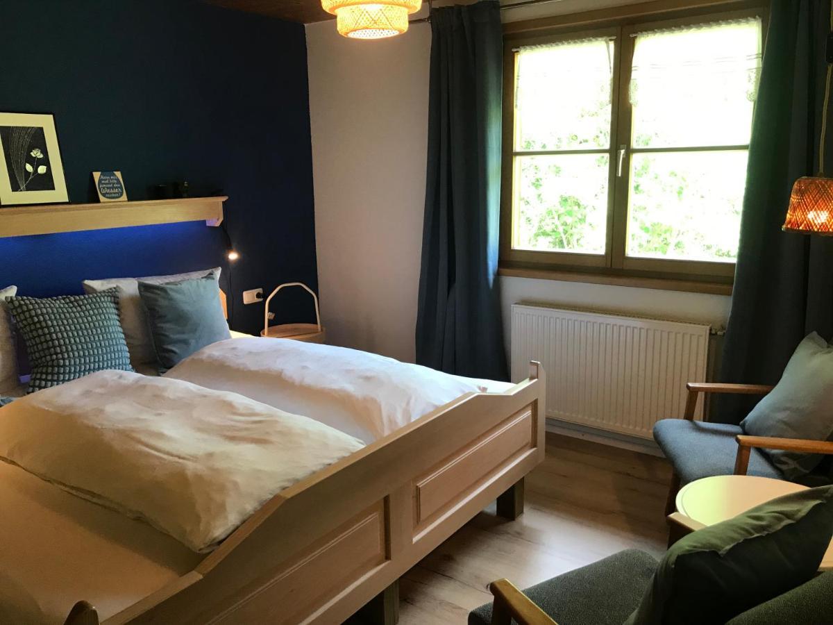 Ferienwohnung Morgentau Am Rande Der Wildnis Sibratsgfäll Eksteriør billede