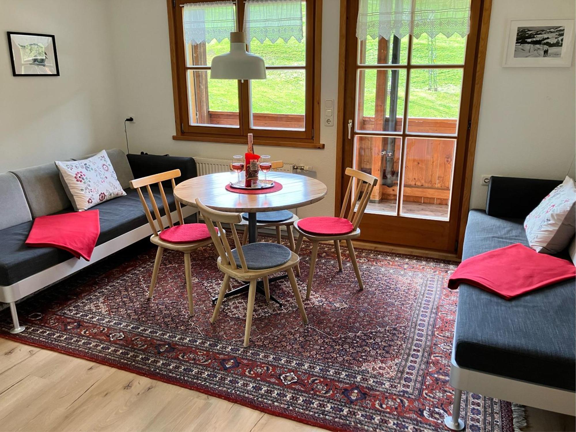 Ferienwohnung Morgentau Am Rande Der Wildnis Sibratsgfäll Eksteriør billede